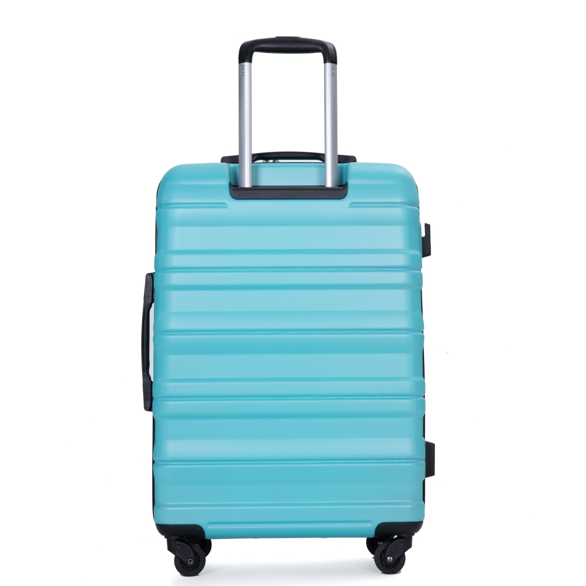 Expandable 3 Piece Luggage Sets Pc Lightweight & Durable Suitcase With Two Hooks, Spinner Wheels, Tsa Lock, (21/25/29) - Aqua Blue - Image 19