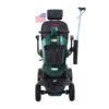 Max Plus - Wheels Outdoor Compact Mobility Scooter With 2 Pieces X 20Ah Lead Acid Battery, 16 Miles, Cup Holders & USB Charger Port - Emerald - Image 2