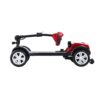 Max Sport - 4 Wheels Outdoor Compact Mobility Scooter With 2 Pieces X 12Ah Lead Acid Battery - Red - Image 6