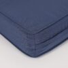Outdoor Deep Seat Cushion Set For Patio Furniture, Polyester Replacement Pads - Navy Blue - Image 6