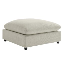 Cassandra - Square Ottoman - Beige