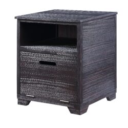 Kamilia - End Table - Antique Black