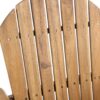 Outdoor Adirondack Barstools (Set of 2) - Natural Stained - Image 14