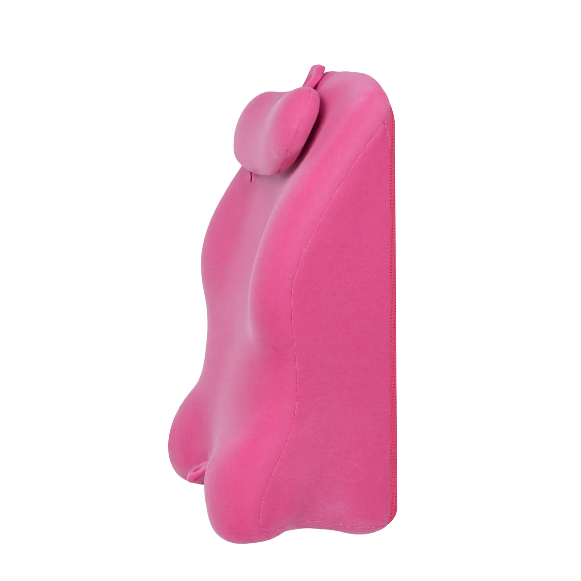 Ergonomic Spinal Posture Support Bed Pillow - Pink - Image 15