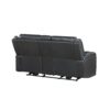 Blanca - Power Console Reclining Loveseat With LED Lights, Power Headrest And Speakers - Charcoal - Image 5