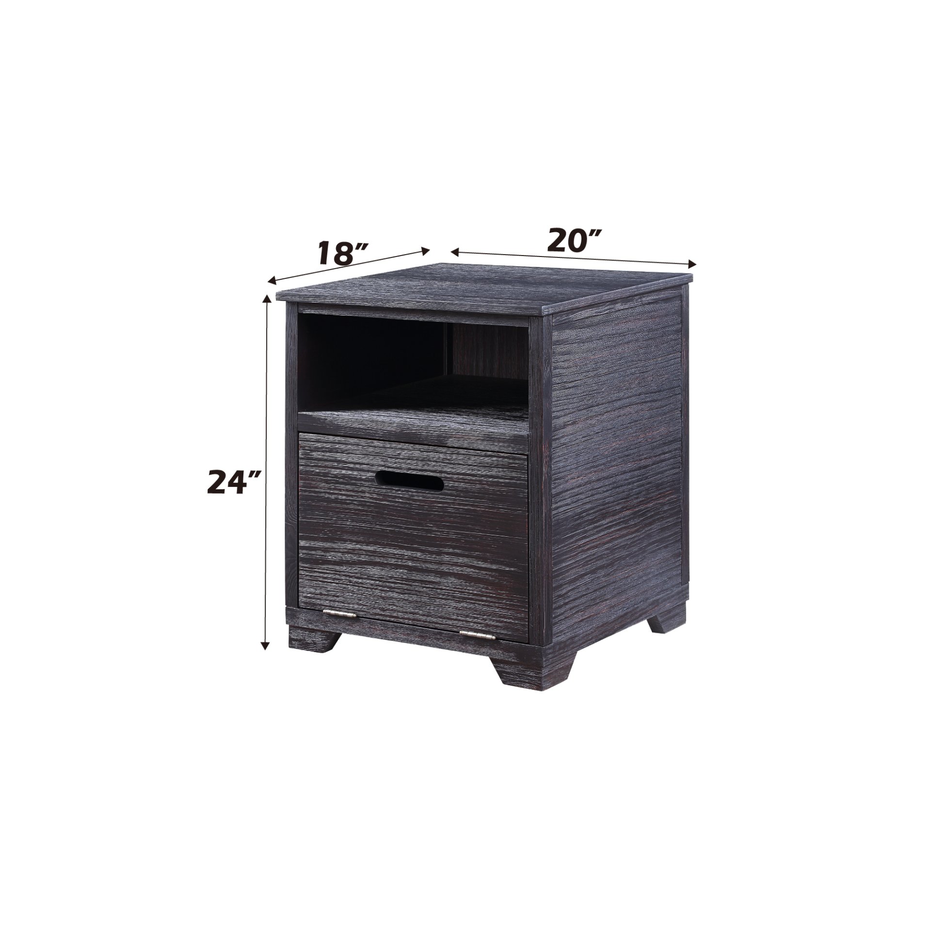 Kamilia - End Table - Antique Black - Image 3