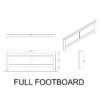 Augusta - Full Bed With Panel Headboard, Low Profile, 5 Piece Set Includes Bed, Dresser, Chest, Nightstand, Mirror - Beige / Brown - Image 15