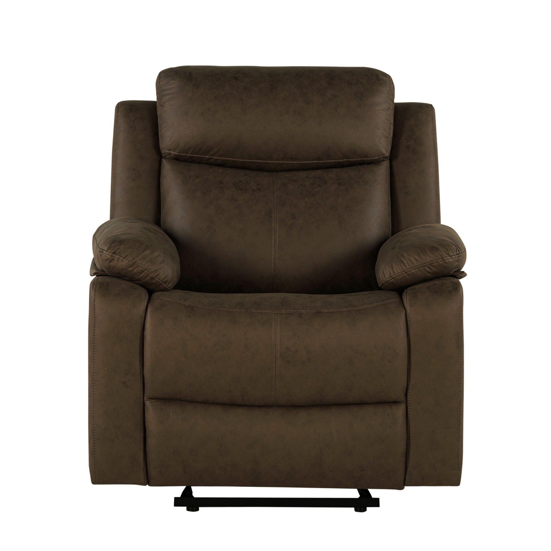 Brenda - Glider Recliner Chair With Manual Recline - Brown - Image 4