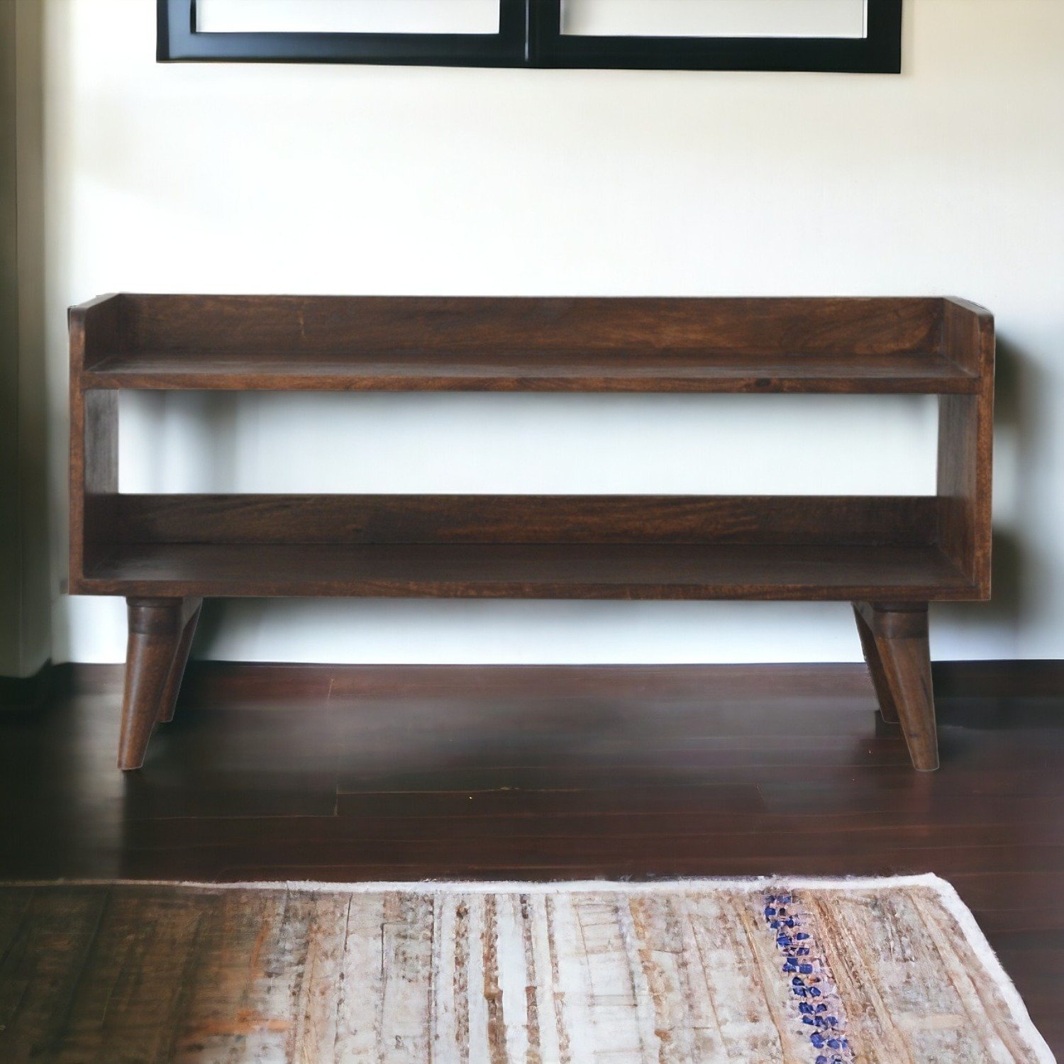 Nordic Storage Bench - Walnut - Image 2