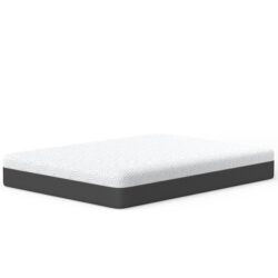Pur Chill - 12" California King Soft Mattress With Phase Change Cooling Fabric - White / Gray