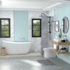 24 X 16" Ceramic Rectangular Vessel Bathroom Sink - White - Image 6