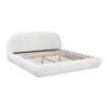 Archie Puffy Grounded - King Upholstered Platform Bed - Almond White - Image 18