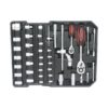 899 Piece Home Repair Tool Set With Rolling Plastic Toolbox, 4 Drawers, General Household Maintenance Kit For Garden, Homeowner, Handyman - Silver - Image 15