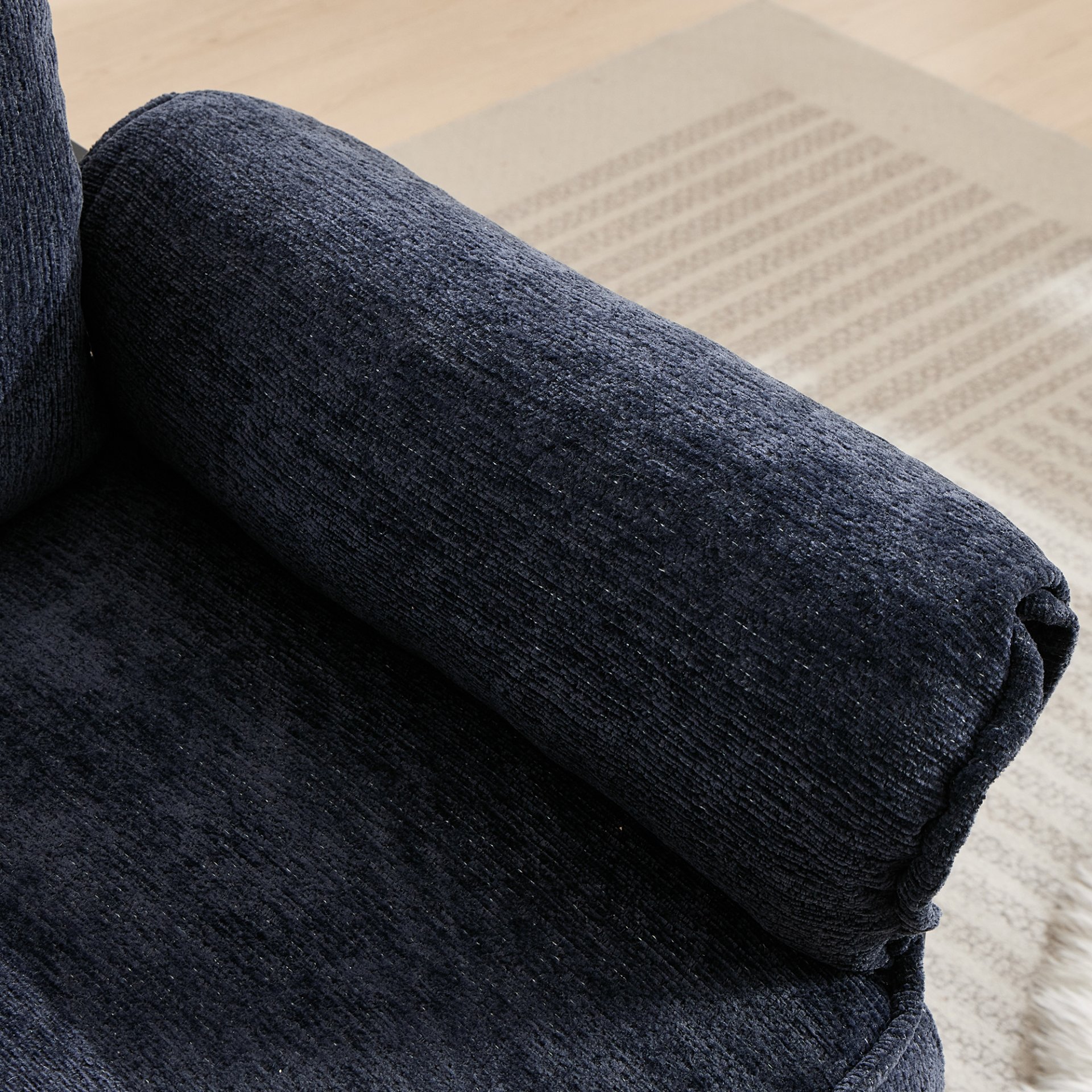 Adjustable Frame Sofa - Dark Blue - Image 5