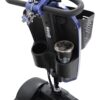 Max Plus - 4 Wheels Outdoor Compact Mobility Scooter With 2 Pieces X 20Ah Lead Acid Battery, Max Driving Range 16 Miles With Cup Holders & USB Charger Port - Blue - Image 7