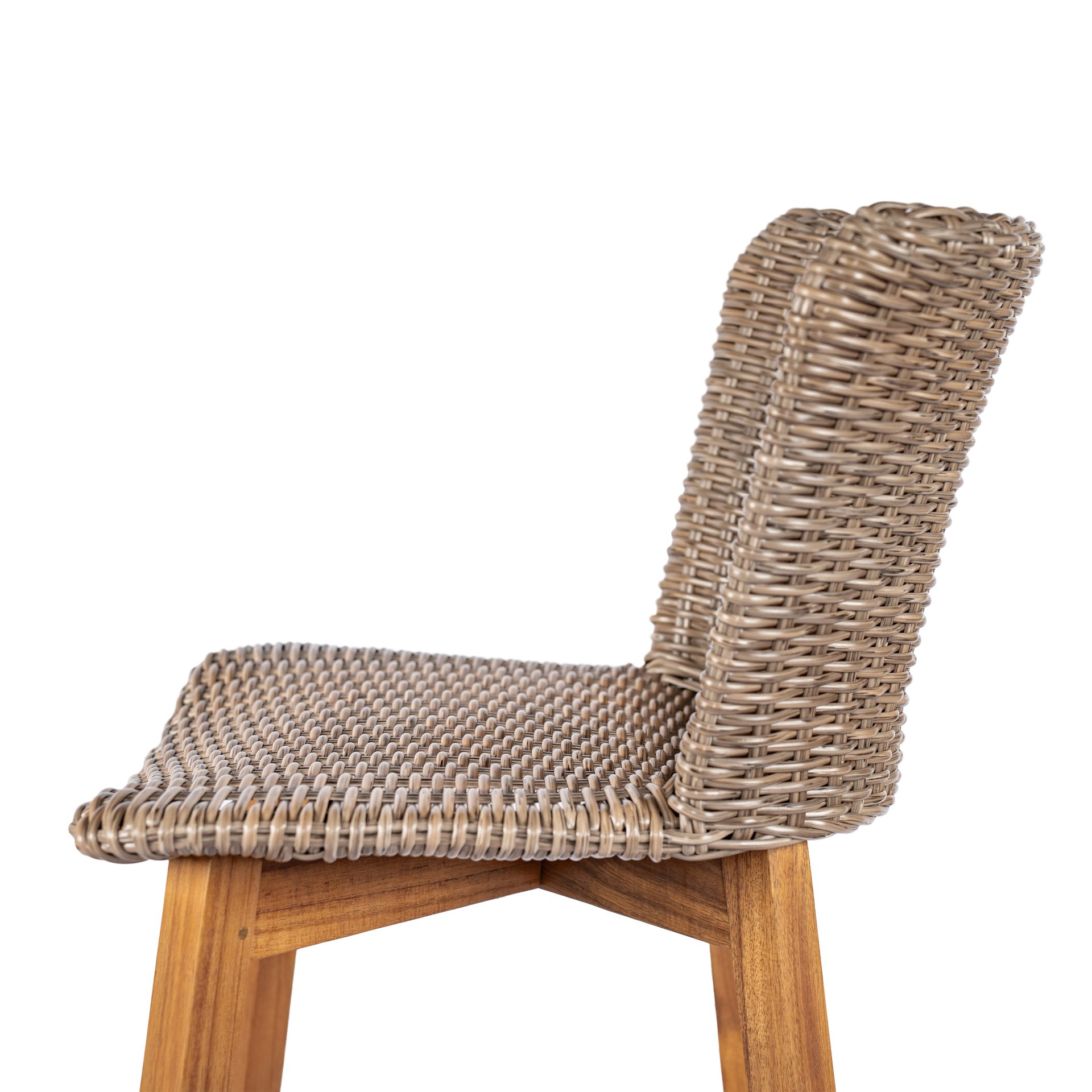 Lymington - Outdoor Bar Stool (Set of 2) - Light Brown / Teak - Image 15