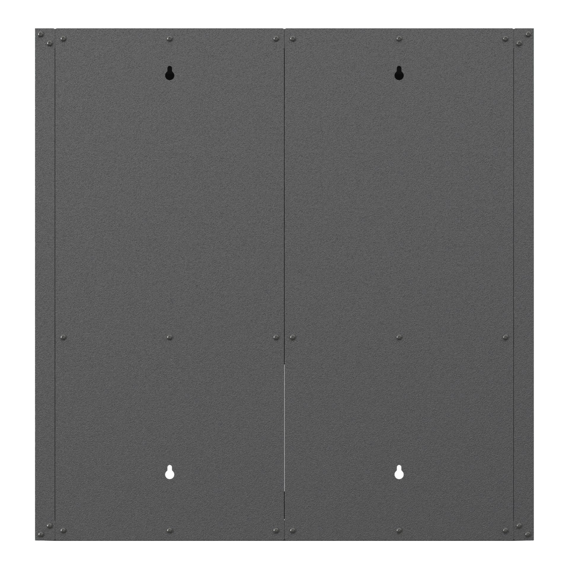 Metal Wall Mounted Tool Storage Cabinet With Locking Door, 1 Shelf, Metal - White - Image 16