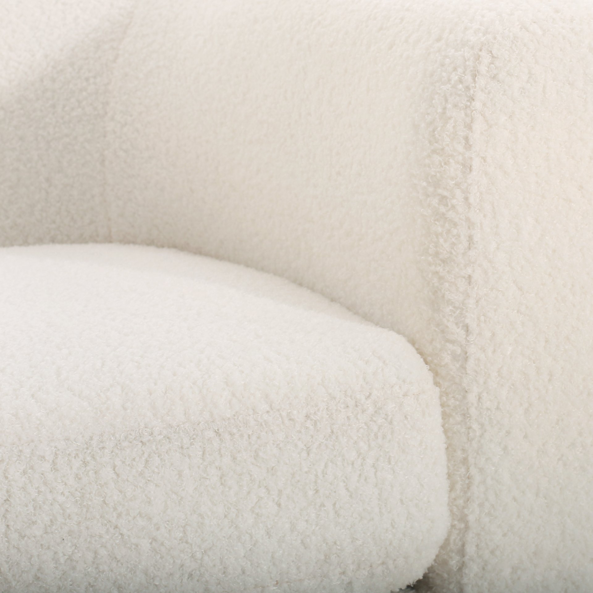 Modern Design Style Loveseat - White - Image 8