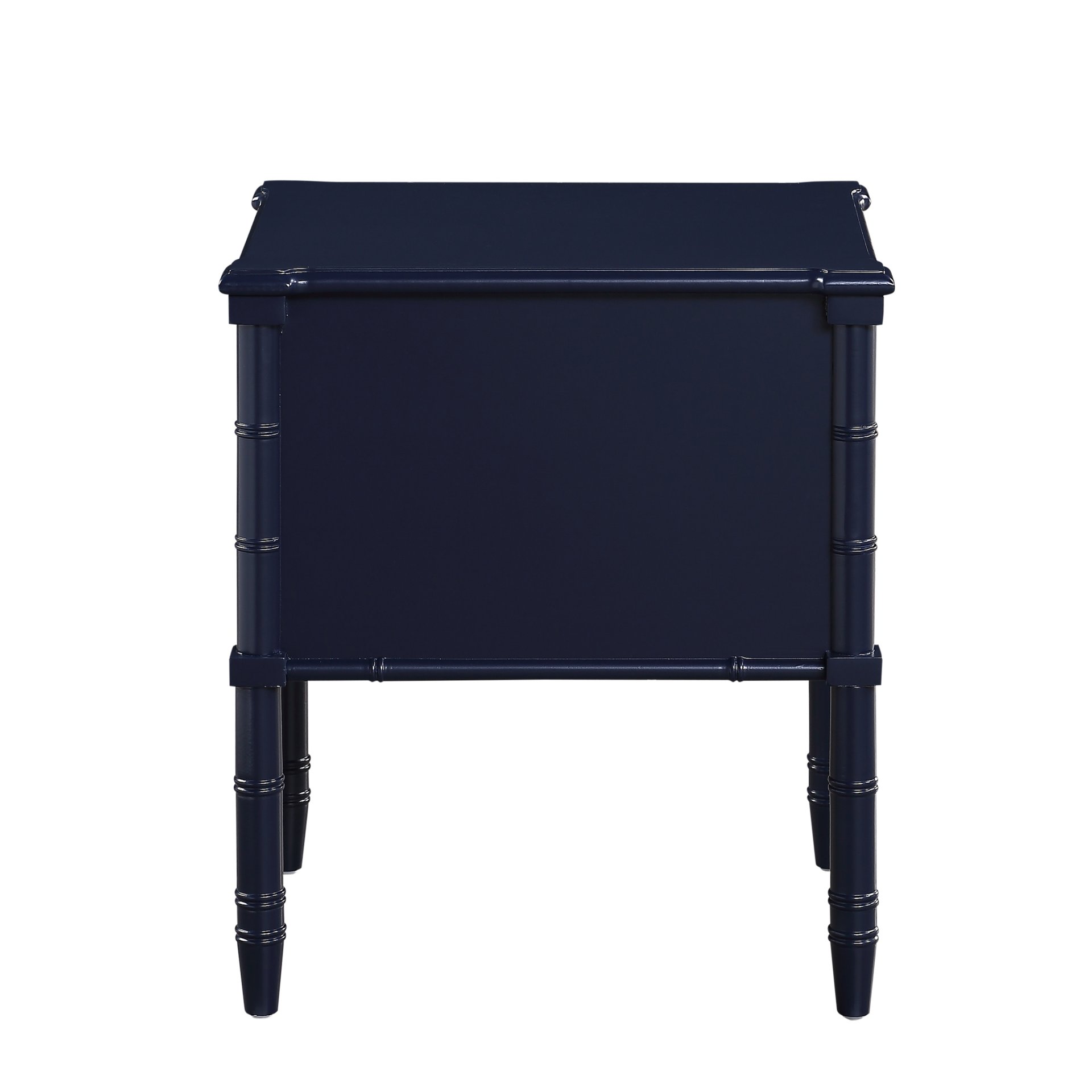 Emmett - 2 Drawer Nightstand - Dark Blue - Image 8