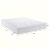 10" Full Mattress, Innerspring Hybrid With Gel Foam For Motion Isolation, Pressure Relief & Edge Support - White - Image 7