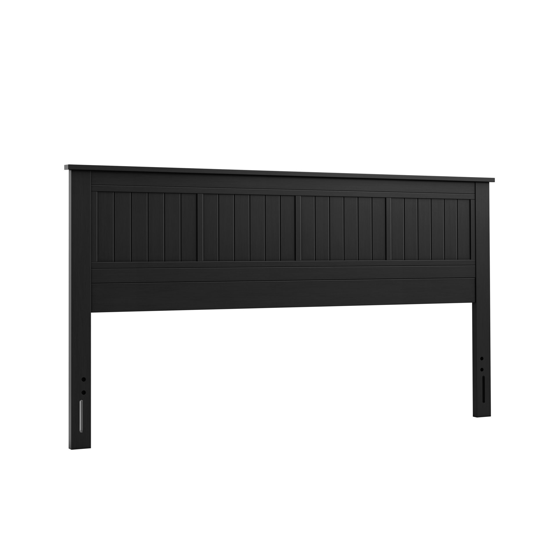 Walton - King Window Pane Panel Headboard - Black - Image 5