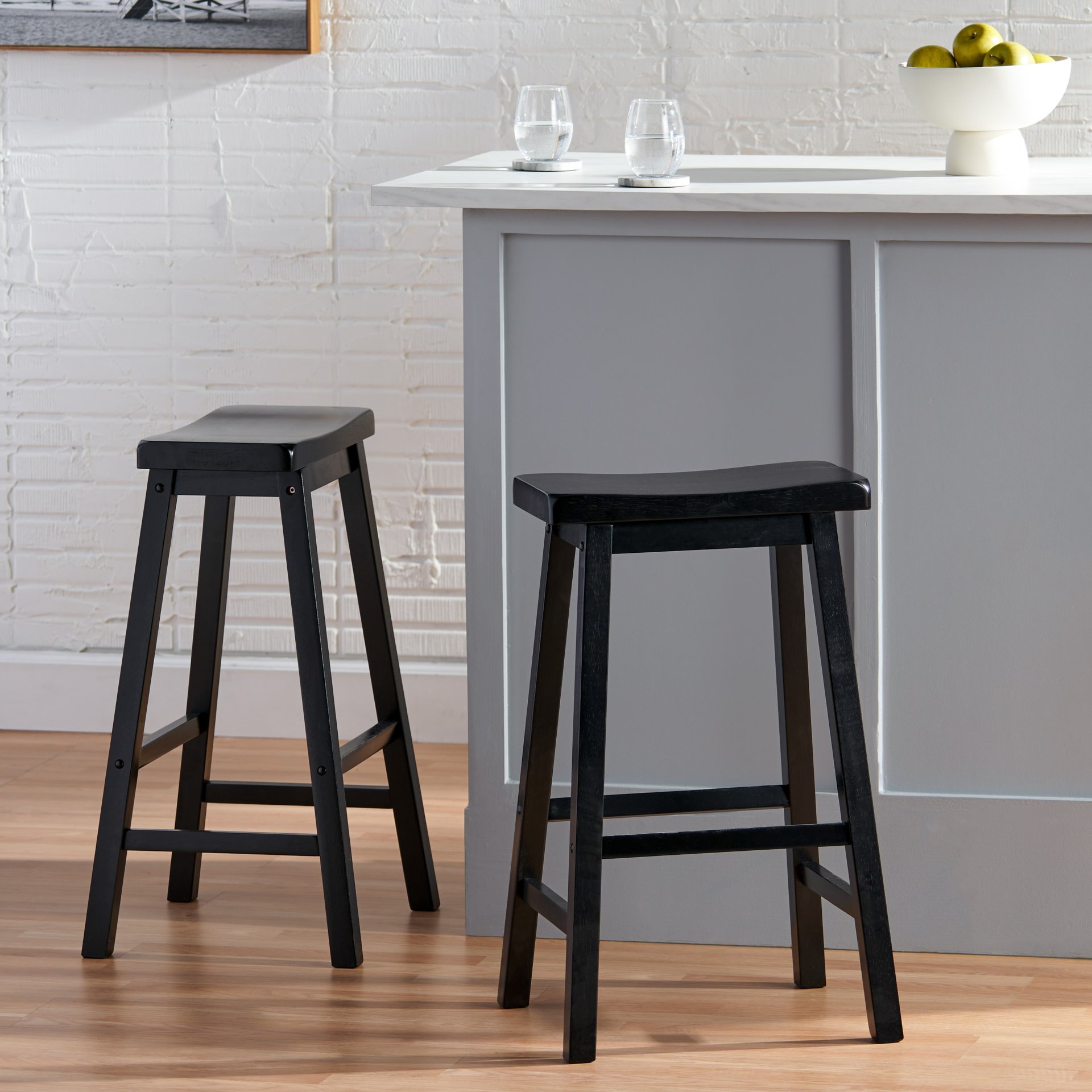 Saddle Stool - Black - Image 2