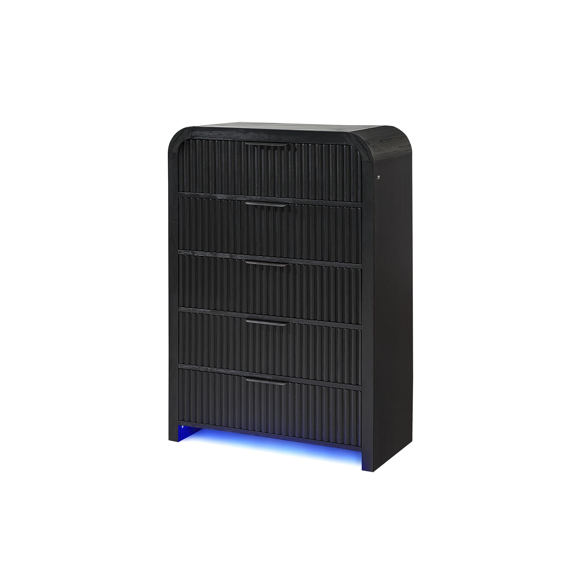Beverly - Chest, LED Lighting - White / Black - Image 5