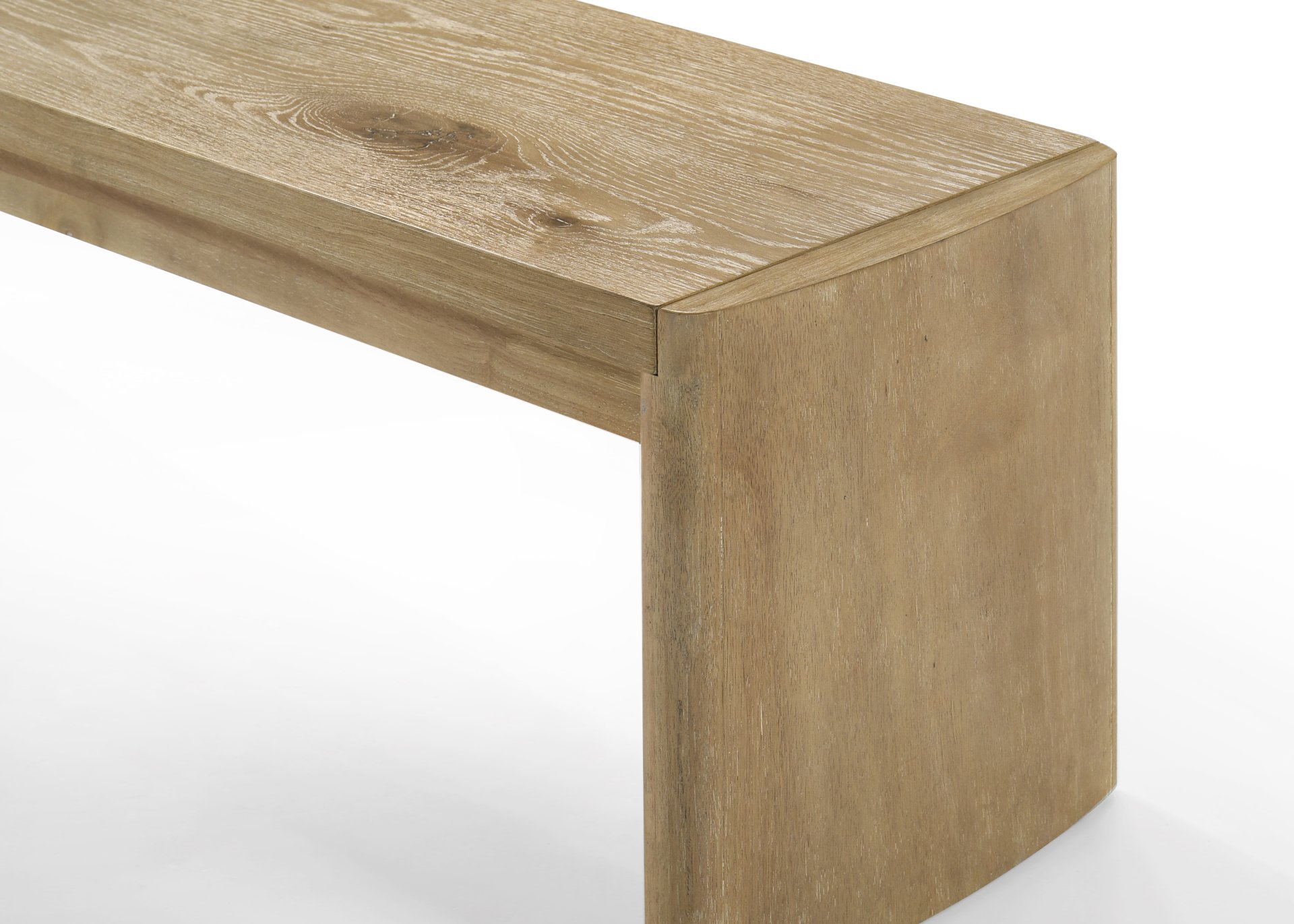 Magnus - Wide Dining Bench - Wooden Oak - Image 5
