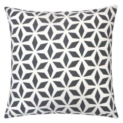 Crystal Burst - Outdoor & Indoor Pillow - Black