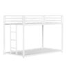 Adam - Twin Over Twin Metal Bunk Bed - White - Image 21