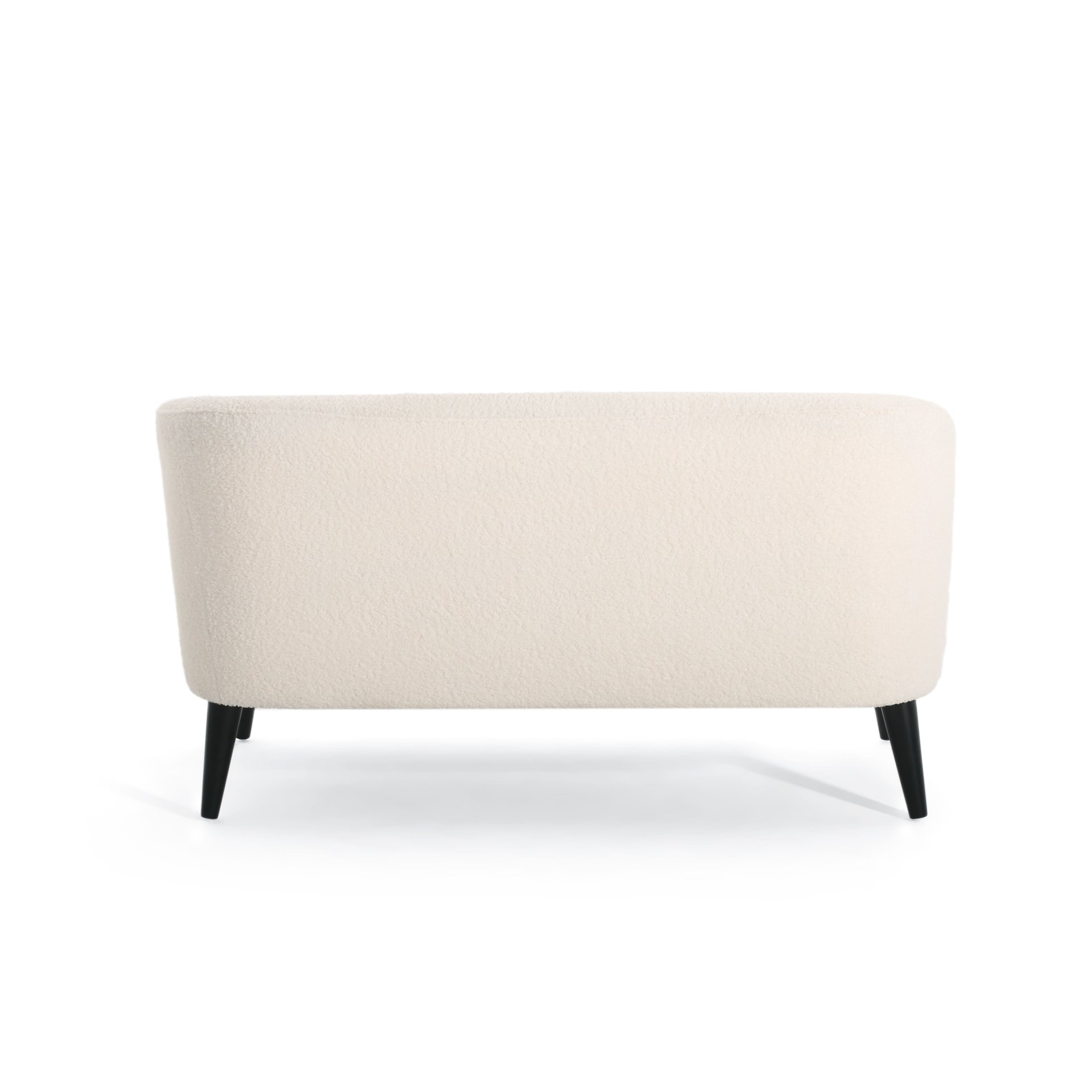 Modern Design Style Loveseat - White - Image 9