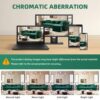 3 In 1 Pull Out Sofa Bed, Convertible Sleeper Sofa Bed, 3 Seater Sofa With Movable Ottoman - Green - Image 11
