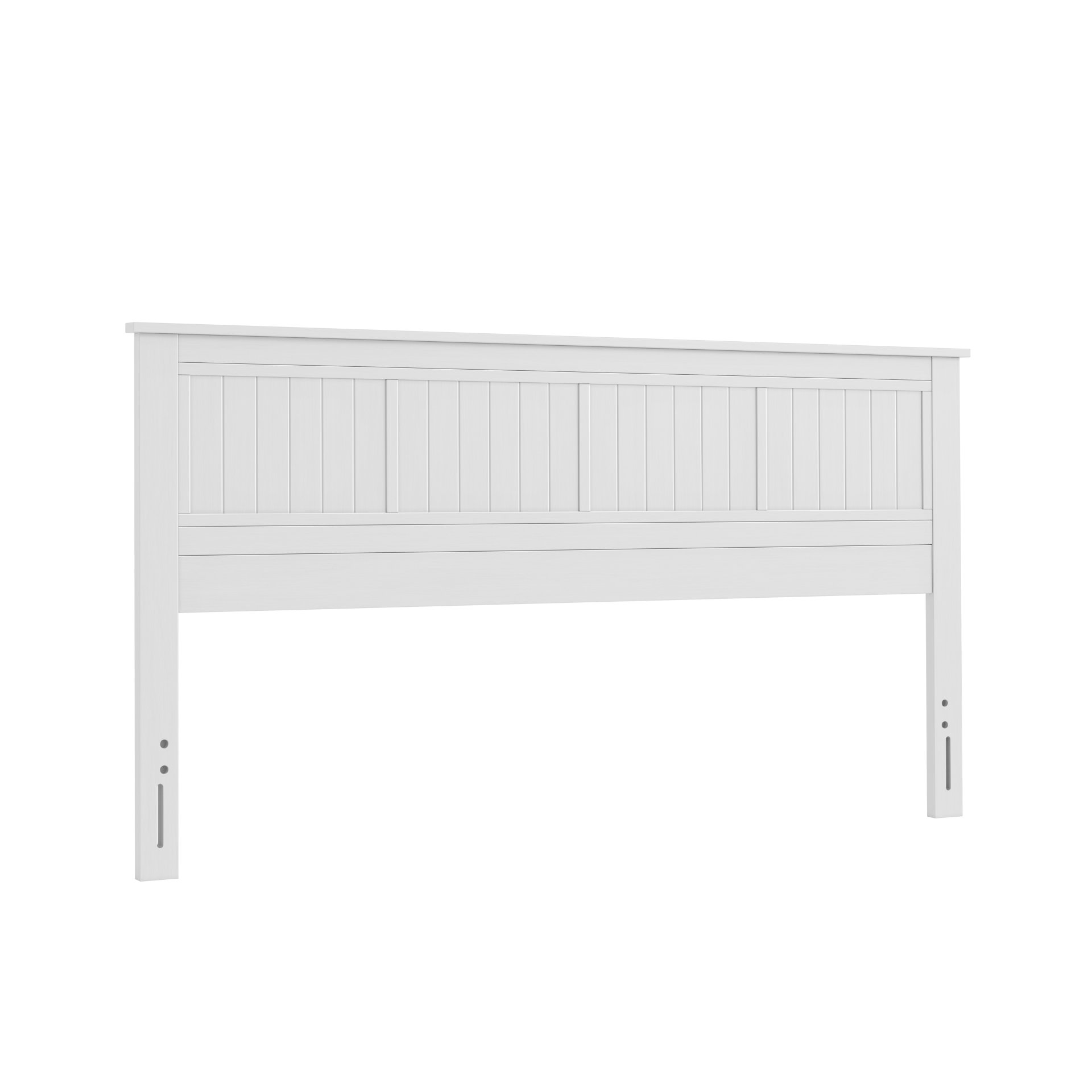 Walton - King Window Pane Panel Headboard - White - Image 4