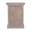 Glazed Bedside Table - Stone White - Image 12