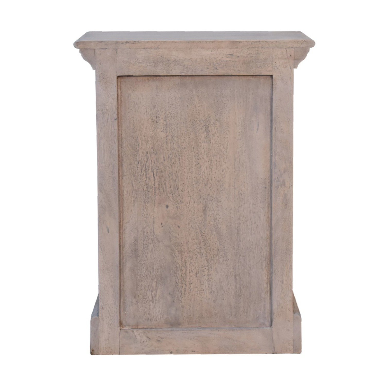 Glazed Bedside Table - Stone White - Image 12