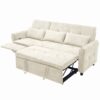 2 In 1, 3 Seater Sofa With Pull Out Bed And Reversible Recliner - Beige - Image 12