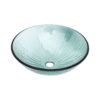 Vessel Sink With Trim, Round Bowl, Pop Up Drain (No Faucet) - Green - Image 6