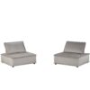 Anna - Armless Lounge Chair (Set of 2) - Light Gray - Image 6