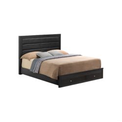 Queen Storage Bed For Modern Spaces - Black
