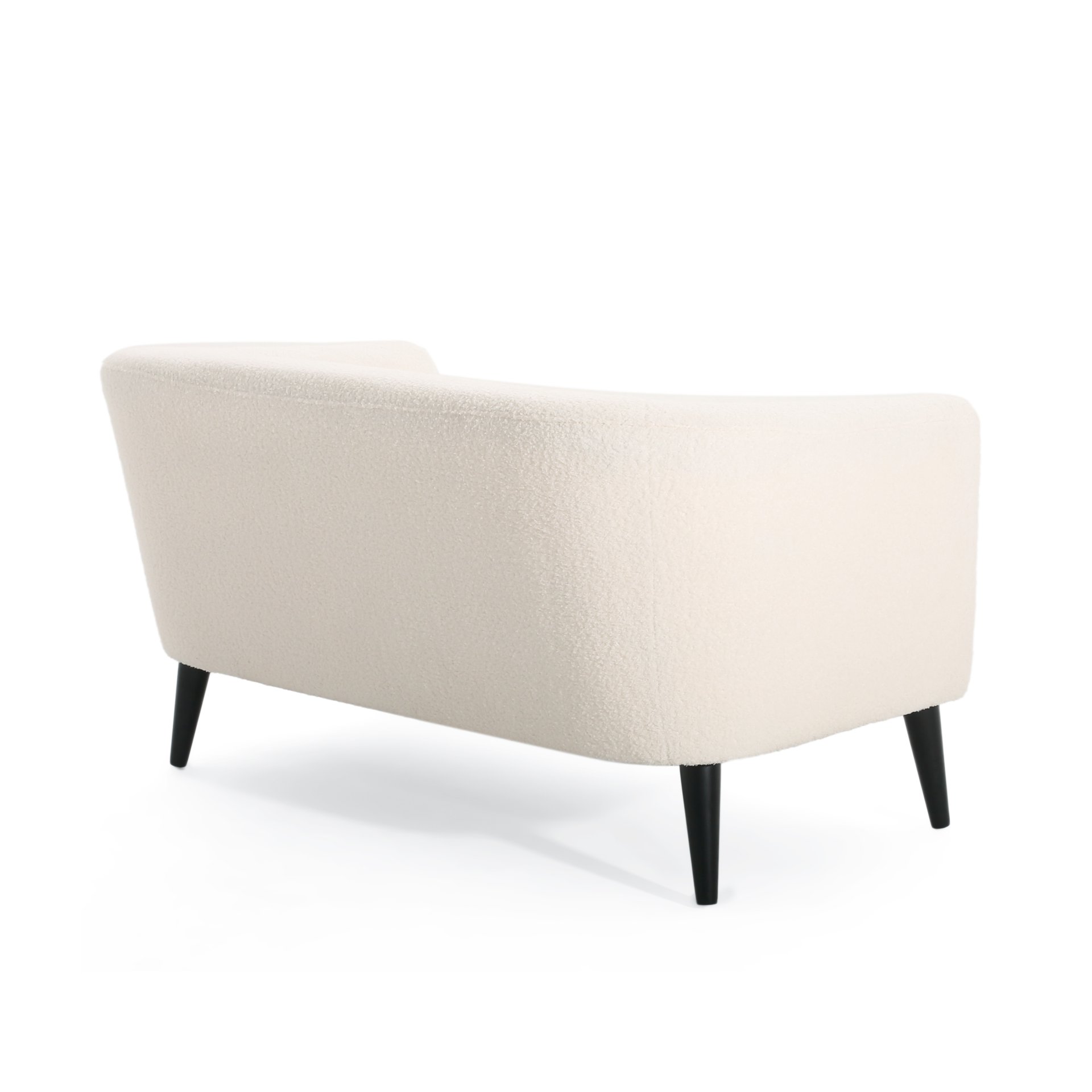 Modern Design Style Loveseat - White - Image 12