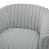 Alexa Barrel Swivel Chair - Grey - Image 8