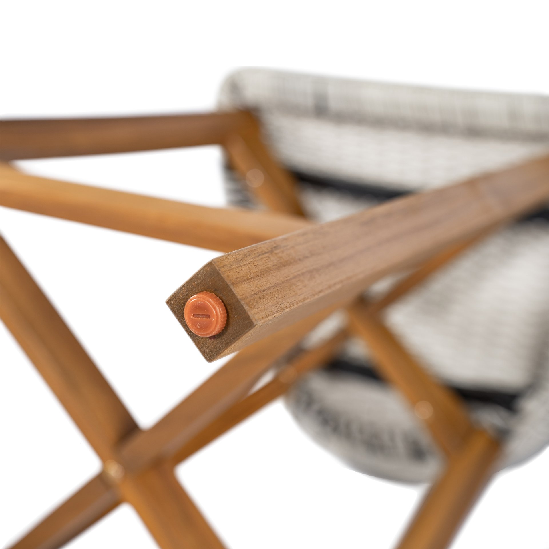 Lymington - Outdoor Bar Stool (Set of 2) - Light Gray / Teak - Image 21