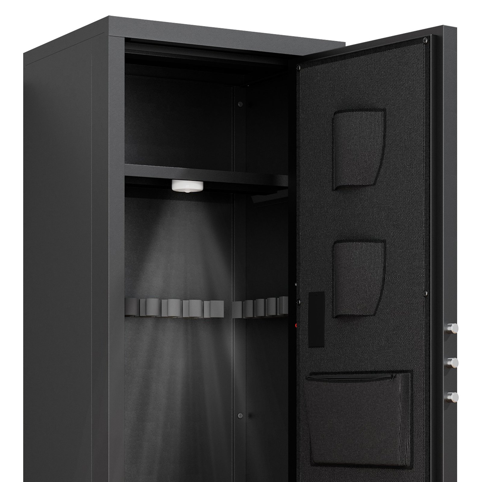 Unassembled Gun Safes - Black - Image 13