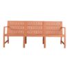 1 Piece Indoor / Outdoor 3 Seater Sofa, UV Resistant, Waterproof And Durable - Apricot Brown - Image 12