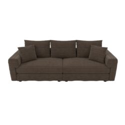 3 Seat Sofa, Convertible Deep Seat Sofa Lounge Chair For Living Room - Camel