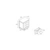 Avery - King Bedroom Set & Bookcase Headboard, Low Profile Bed, Spacious Drawers - Beige - Image 7