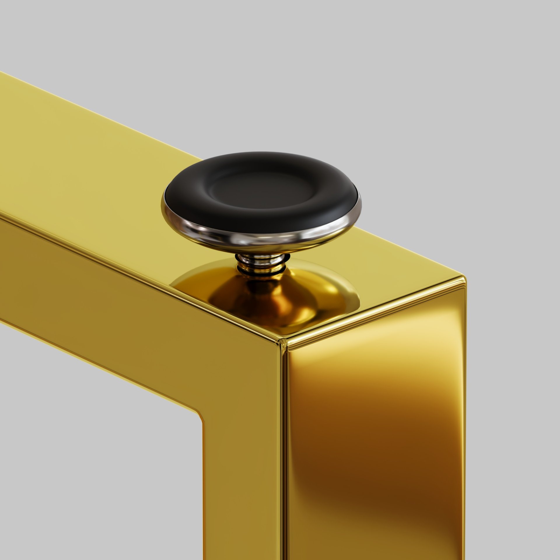 Modern Minimalist Rectangular Glass Dining Table With Tempered Glass Tabletop For 4 - 6 - Transparent - Image 9