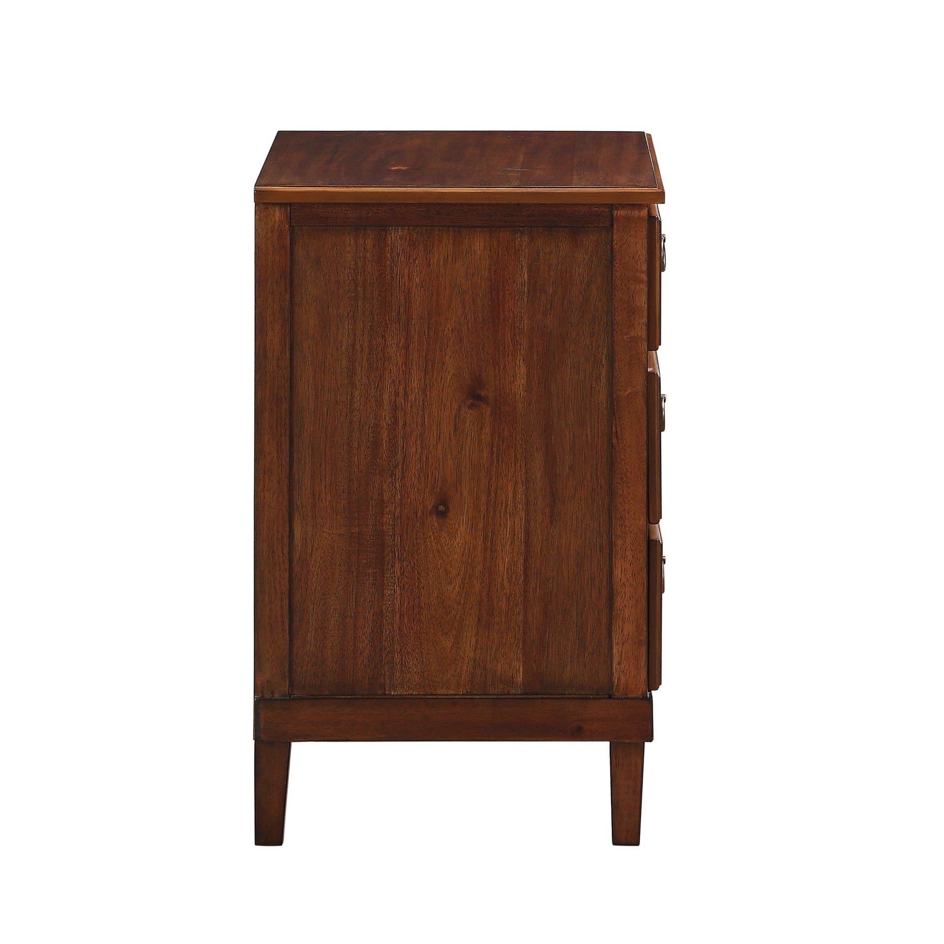 Chamberlin - 3 Drawer Nightstand - Brown - Image 6