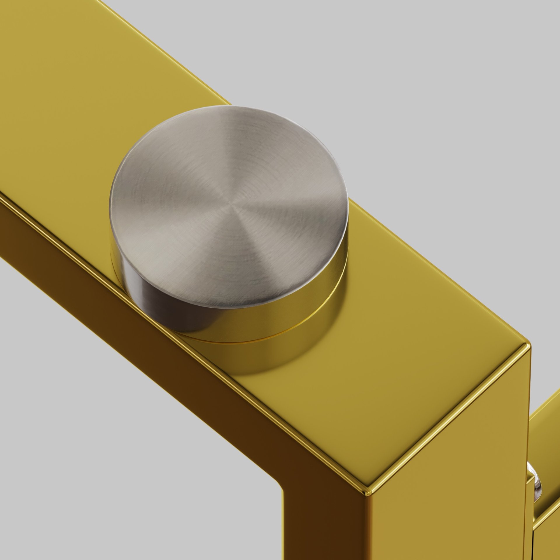 Modern Minimalist Rectangular Glass Dining Table With Tempered Glass Tabletop For 4 - 6 - Transparent - Image 10