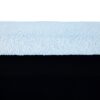 Storage Ottoman Bench For End Of Bed Gold Legs, Modern Gray Faux Fur Entryway Bench Upholstered Padded With Storage For Living Room Bedroom - Blue - Image 26